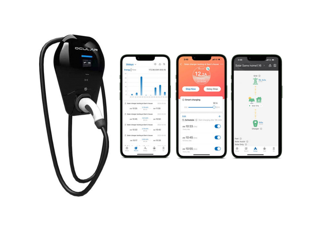 Ocular IQ Solar Electric Vehicle Charger SA