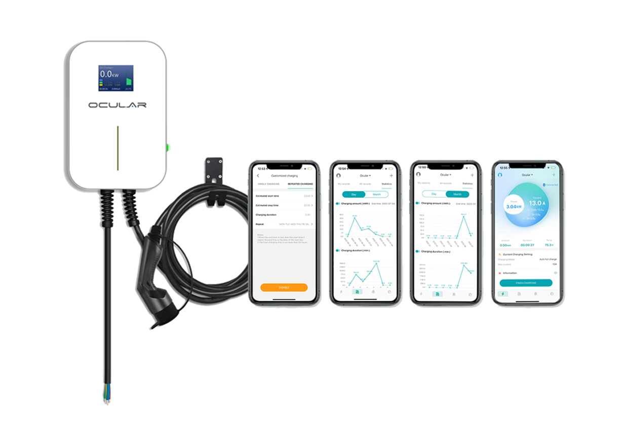 Ocular LTE Plus Electric Vehicle Charger SA