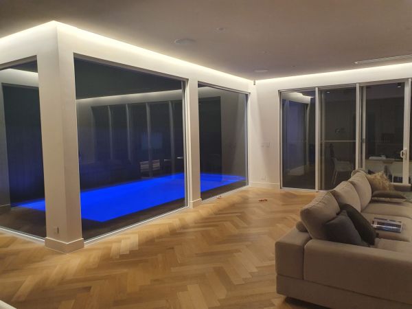 Blind recess LED